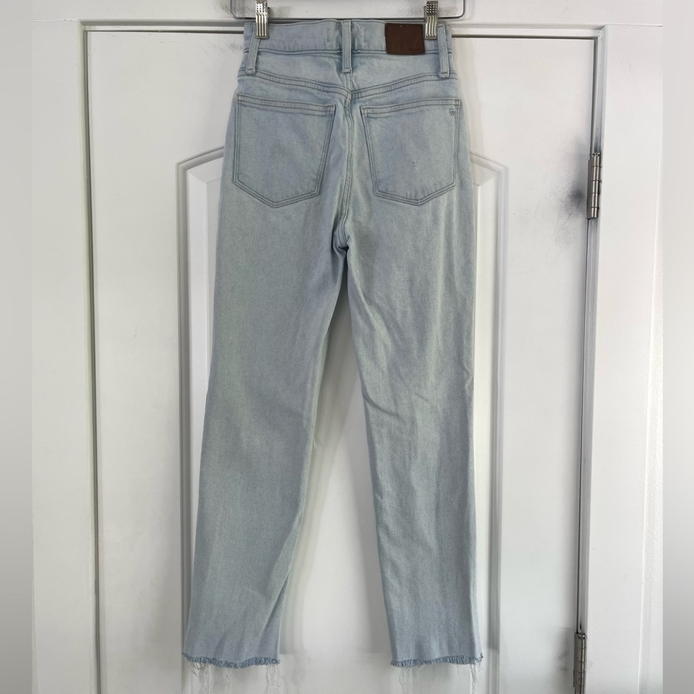 Madewell The Momjean in Harman Wash - 24 - Picture 6 of 9